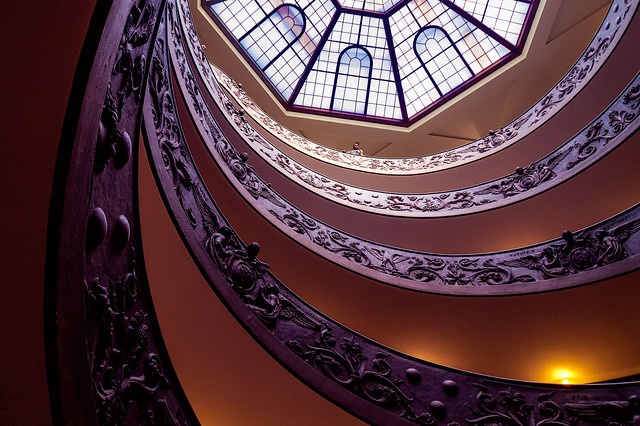 Escalera de Bramante, Vaticano