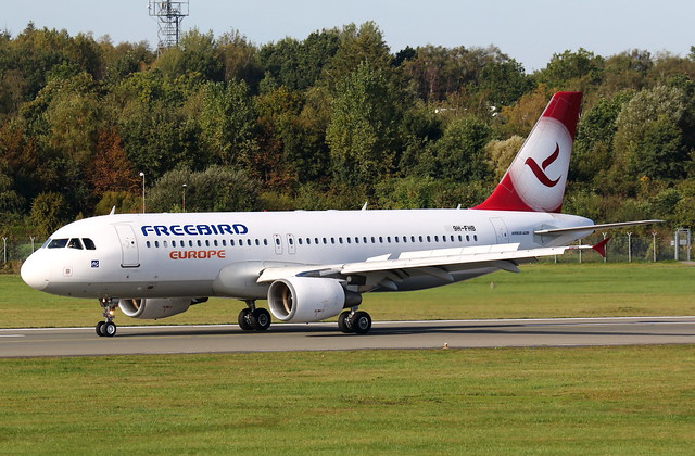 Freebird Airlines Europe | A320-200 | 9H-FHB | HAM | 06.10.2019