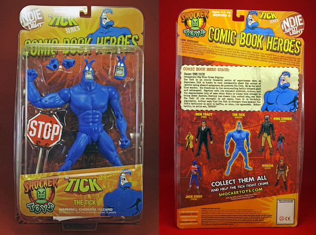 THE TICK SERIES 2 SHOCKER TOYS ACTION FIGURE