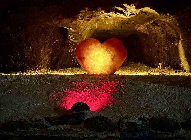 Heart in a salt mine