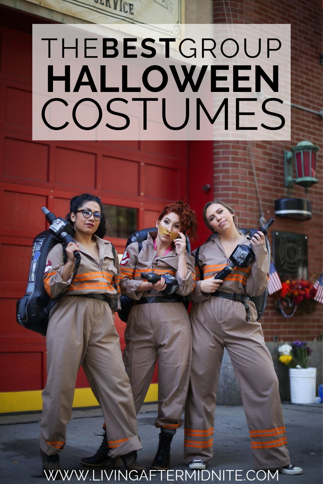 Ghostbusters Halloween Costume | Hilarious Group Halloween Costumes | Funny Halloween | East Halloween Costumes | The Best Last Minute Halloween Costumes