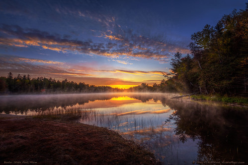 Baxter State Park, Maine by Greg from Maine, This is another image captured at sunrise while at Abol Pond in Baxter State Park in northern Maine.