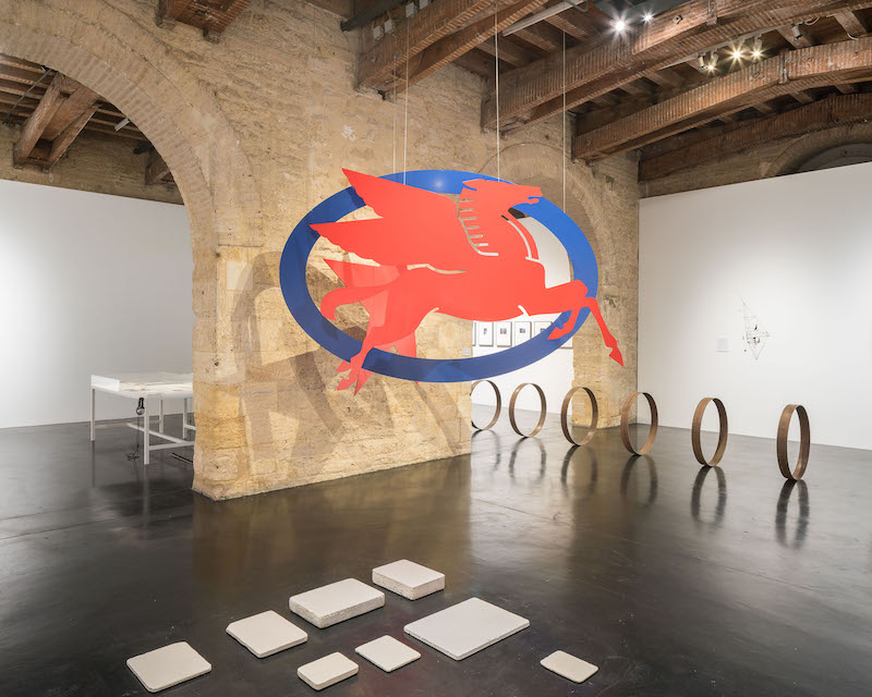 Views of the exhibition ‘4.543 billion. The Matter of Matter’ at the CAPC musée d’art contemporain de Bordeaux, France, 29 June 2017–7 January 2018. Photo: Latitudes / RK.