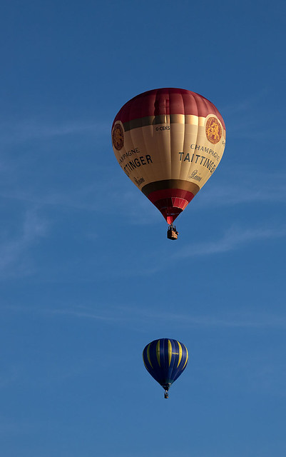 Up, up and away, my beautiful, my beautiful balloon