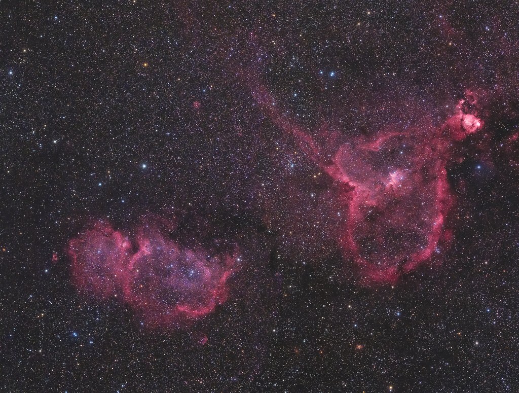 The Heart and Soul nebulae ver2