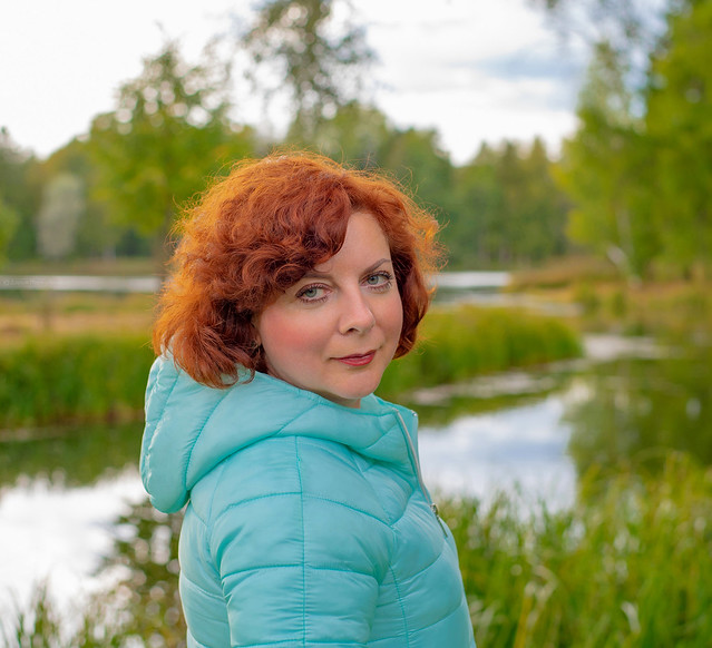 Елена Прекрасная на моих фотографиях в Дворцовом парке Гатчины. Осень - сентябрь 2019 года