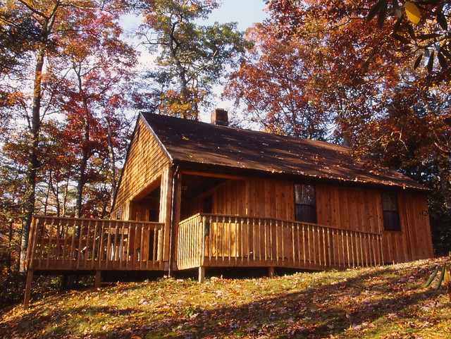 Pick a cabin and go, Hungry Mother State Park is lovely in the fall