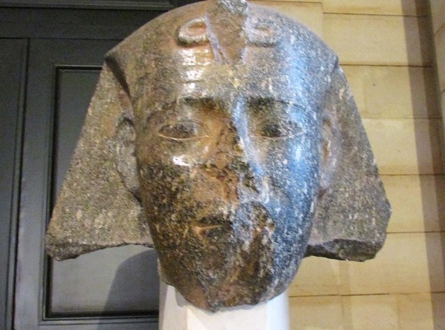 head of a sphinx of King Amasis