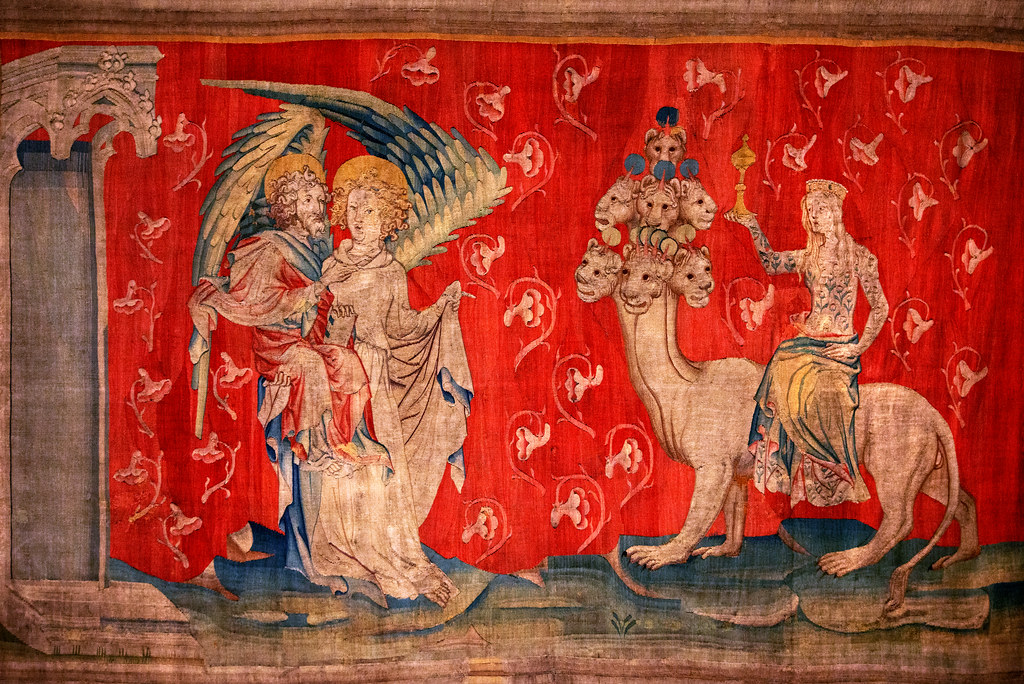 Apocalypse Tapestry, Angers. | The Prostitute on the Beast. … | Flickr