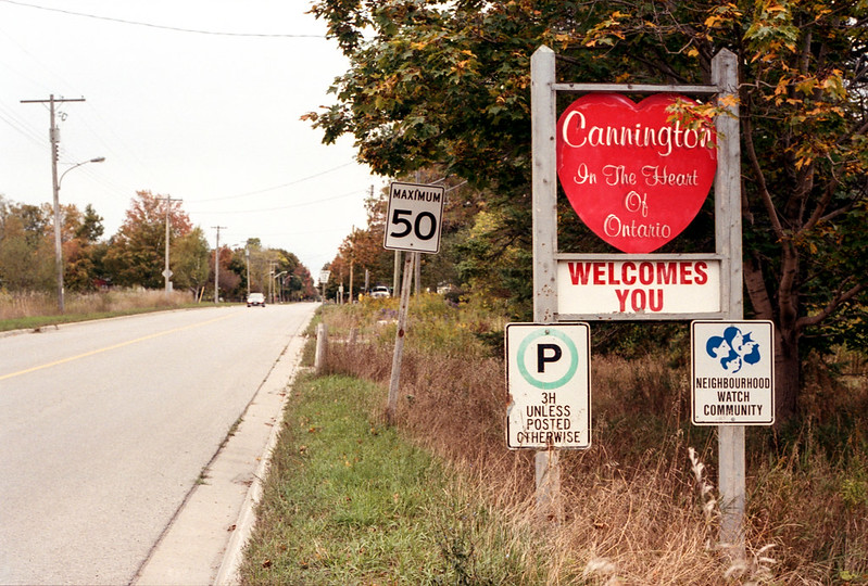 Cannington Welcome Sign