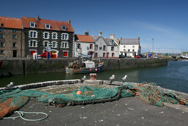 The harbour at Eyemouth