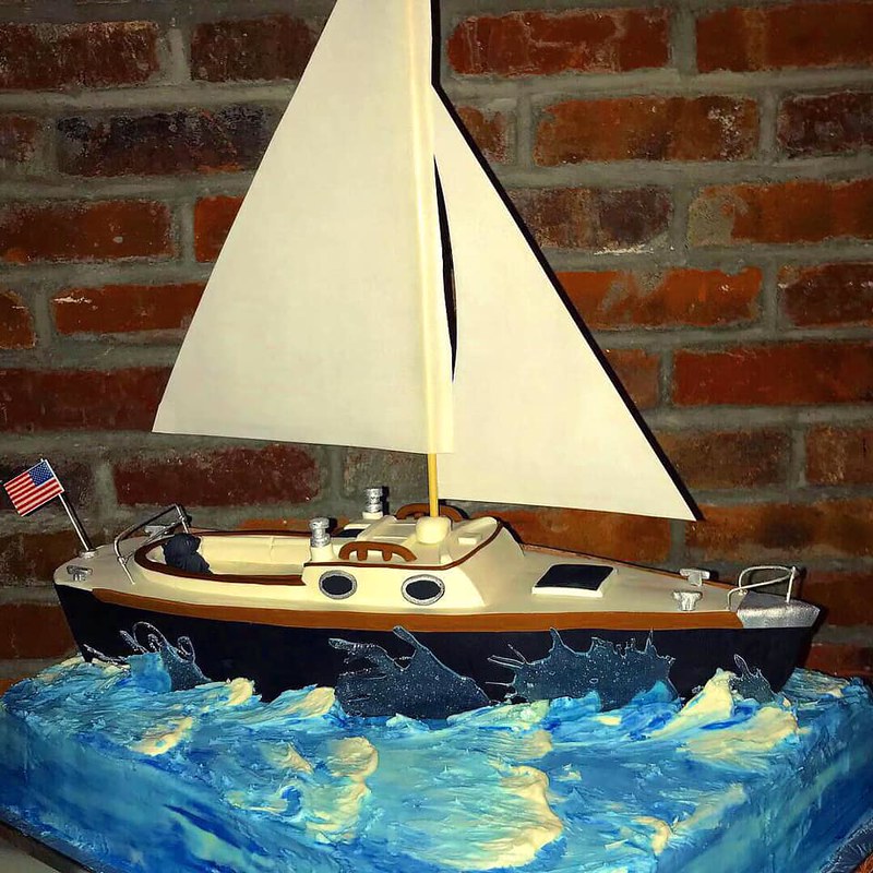 Boat Cake by BKLYN Cake Studio