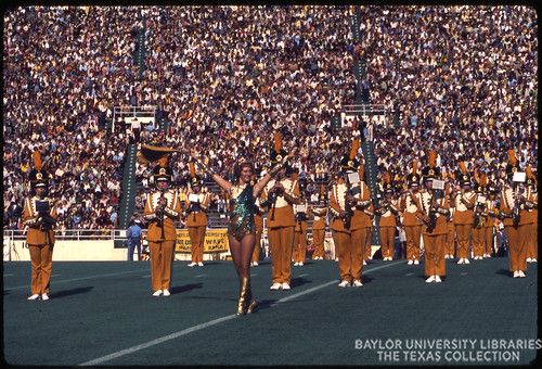 Baylor University Homecoming 1975 Golden Wave Band (1)