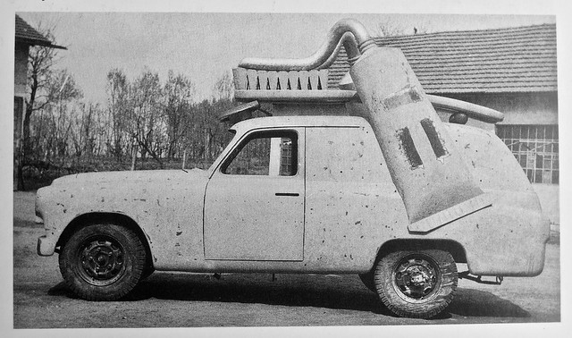 1950 FIAT 1400 Fissore Publicity car