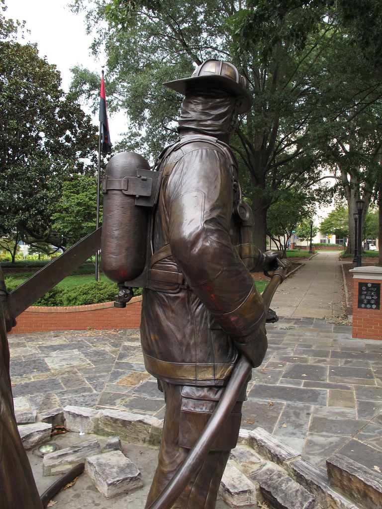 North Carolina Fallen Firefighters Memorial | Raleigh, North… | Flickr