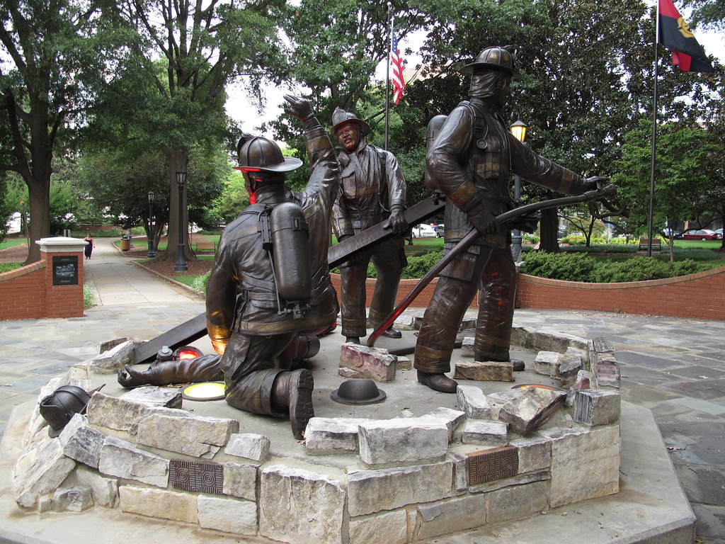 North Carolina Fallen Firefighters Memorial | Raleigh, North… | Flickr