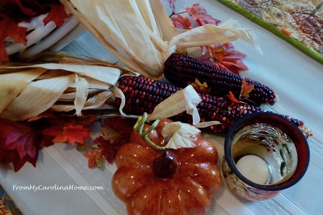 Autumn Jubilee Tablescape at FromMyCarolinaHome.com