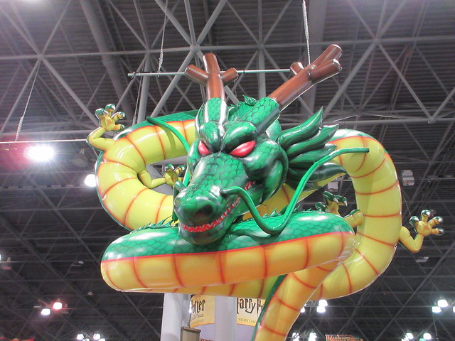 2019 NYC Comic Con Shenron Dragon the Javits Center Balloon Dragon 4120