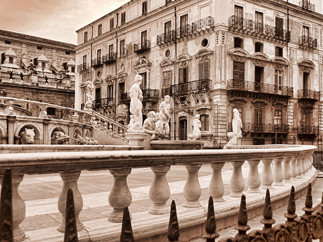 The  magnificence of Palermo’s Pretoria Fountain