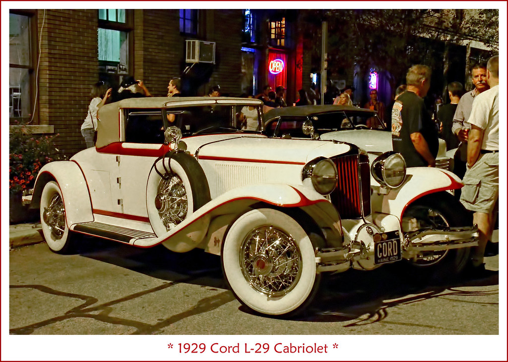 1929 Cord L-29 Cabriolet