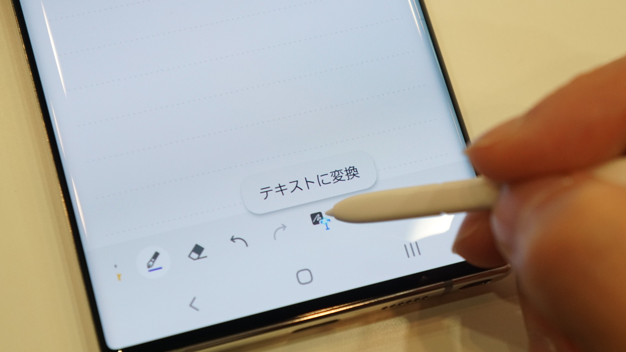 Galaxy Note10+ フォトレビュー - 新しいデザインのSペン