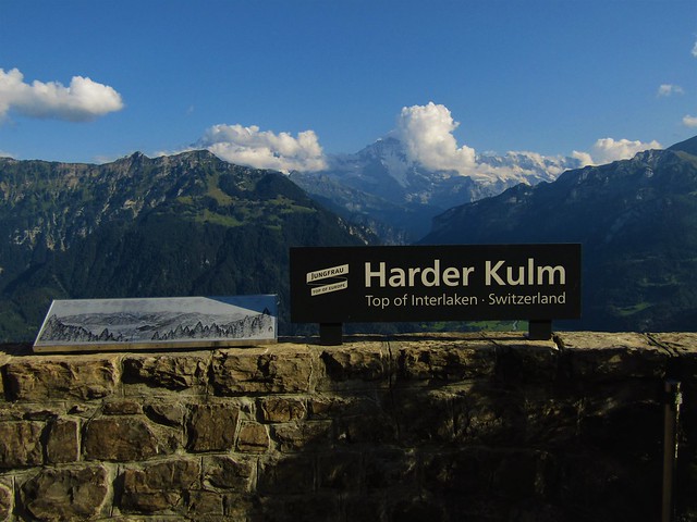 Breathtaking Views From Harder Kulm in Interlaken, Switzerland