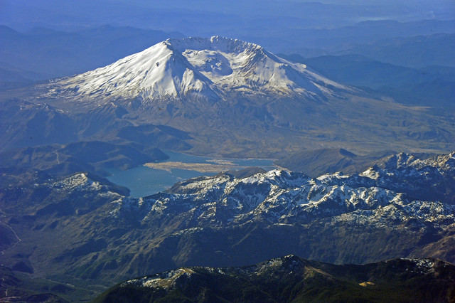 Mount St. Helens and Spirit Lake