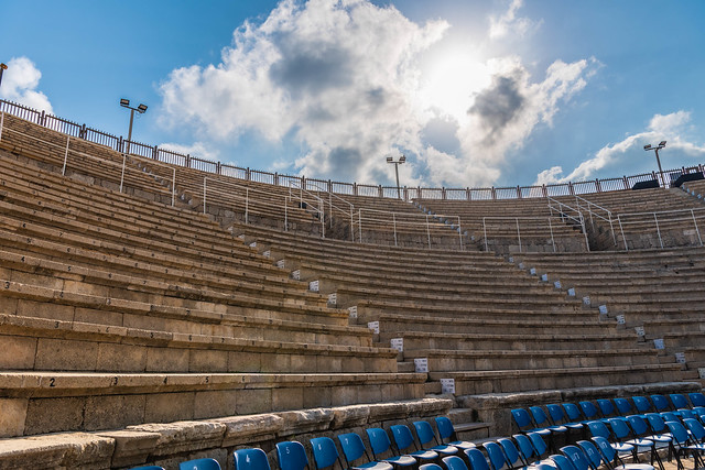 Coliseum Seating at Caesarea National Park