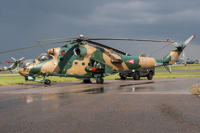 Bierset Helimeet 2007 : Hungarian Mi-24P 336