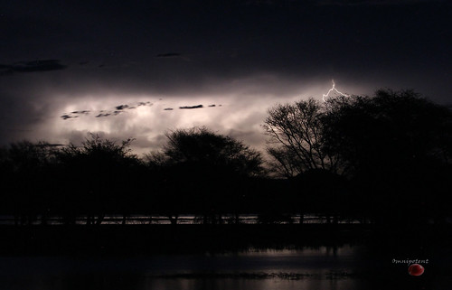 conservation malawi vwaza vwazamarshwildlifereserve storm lightning night landscape nature lake