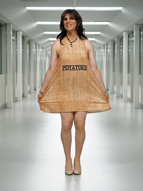 potato sack dress