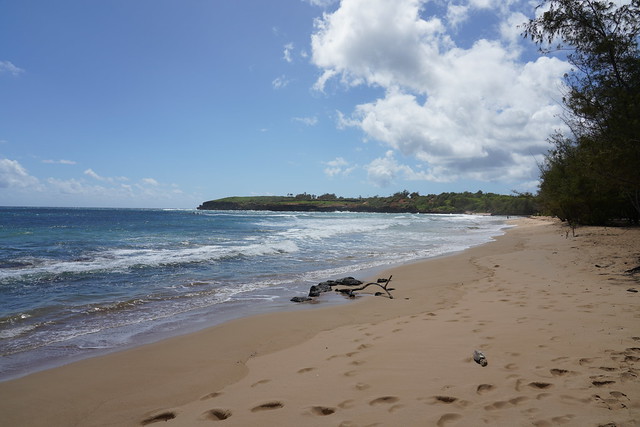 Remote Kauai Beach