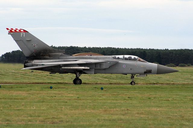 Tornado F3 ZE757 RAF - RAF Kinloss 2007