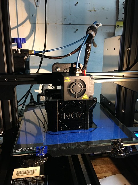 This is my Dora Goodman “Zone” Camera 3D Printing.  Now to print the lens mount.   It is a 3D Printed 6x7 camera that uses RB67 film backs. Check out Dora Goodman Cameras.  These cameras are an open source project.