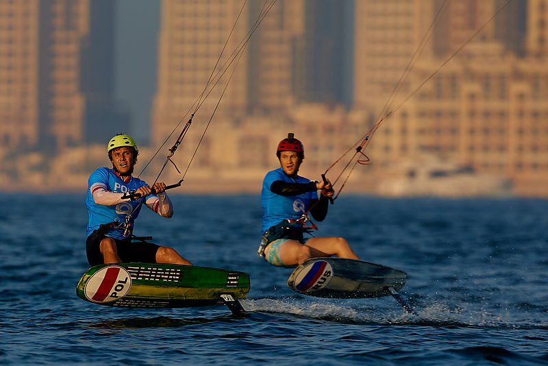 Kitefoil Racing: Katara Beach