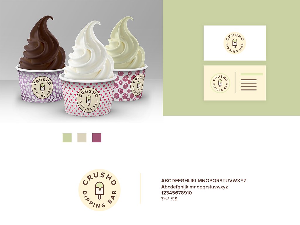 Ice Cream logo concept