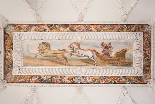 Belvedere Hotel fresco. Photo courtesy of the Hotel. From History Comes Alive at Locarno’s Belvedere Hotel