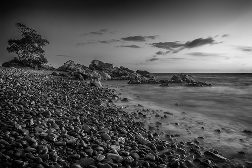 coast coromandelpeninsula fantailbay landscape longexposure monochrome nz newzealand silverefexpro