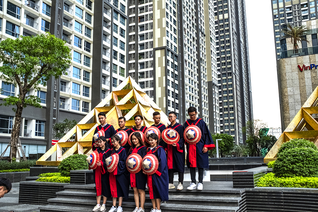 Graduation photo at Landmark 81--Saigon 2