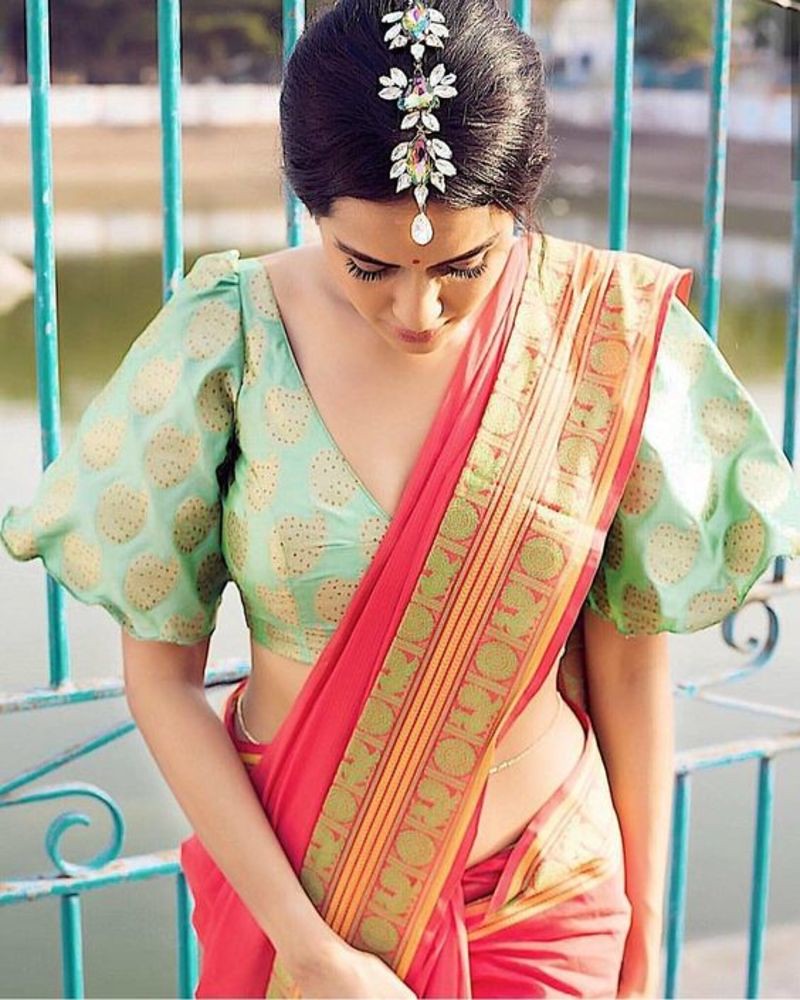 Latest Trending Silk Saree Blouse Designs