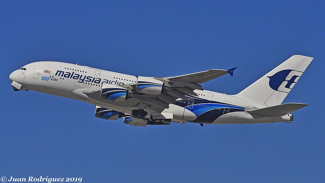 9M-MNF - Malaysia Airlines - Airbus A380-841 - PMI/LEPA