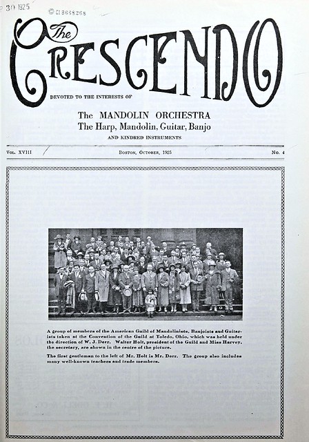 Magazine article about the 1925 meeting of the Guild in Toledo organized by Wm. Derr