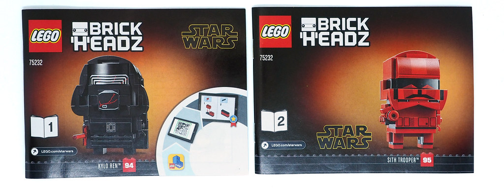 LEGO Star Wars 75232 BrickHeadz Kylo Ren & Sith Trooper // neu und OVP 