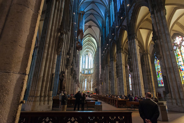 Inside the Cologne Cathedral _8266