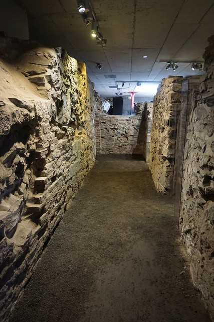 Château Saint-Louis, Québec : Restes archéologiques