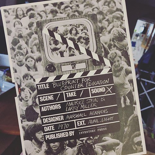 Radical pedagogy from bauhaus to black mountain marcuse to mcluhan—a defining document of 1960s counterculture. Yes please.