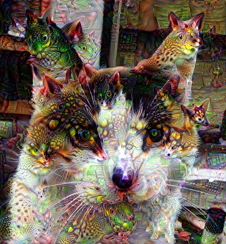 DeepDream Image Processing