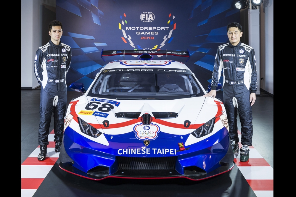 (左至右)GT Cup中華台北代表隊選手陳意凡, 林帛亨