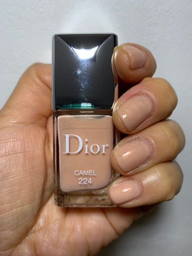 dior camel nail polish