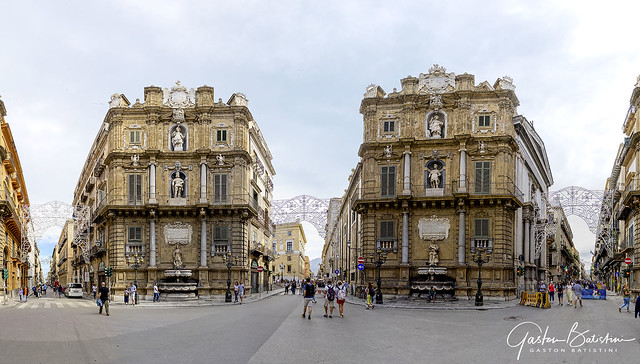 Piazza Quattro Canti, Palermo, Sicilia, Italy